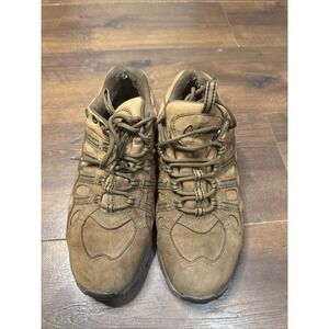 Cabela's Leather Hiking Shoes Brown Waterproof Dry-Plus 82-6141 Men's Sz 10 EEEE